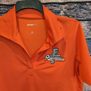 Cleburne Railroaders Orange Polo